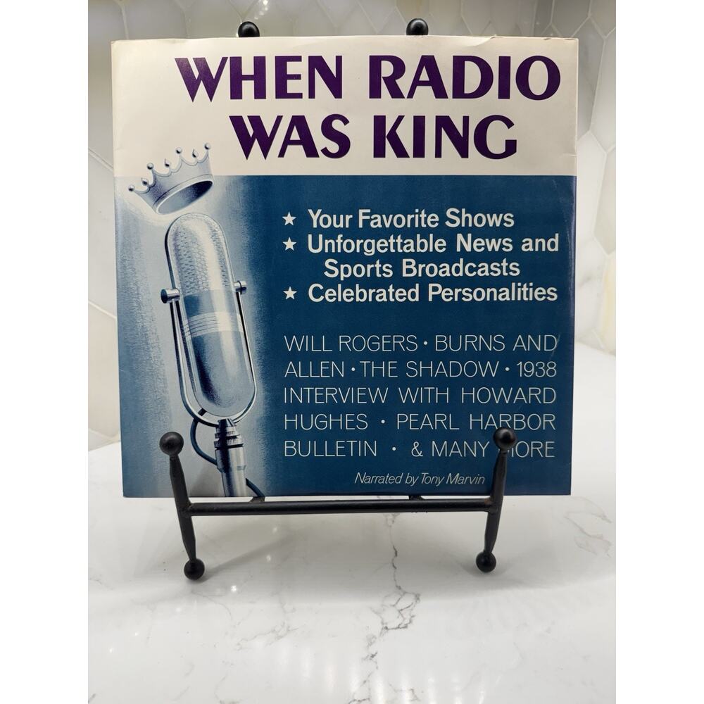 New Opened Vinyl When Radio Was King 1972 Readers Digest Association. LP Album